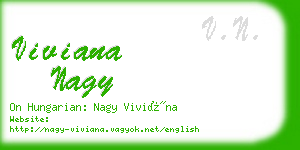 viviana nagy business card